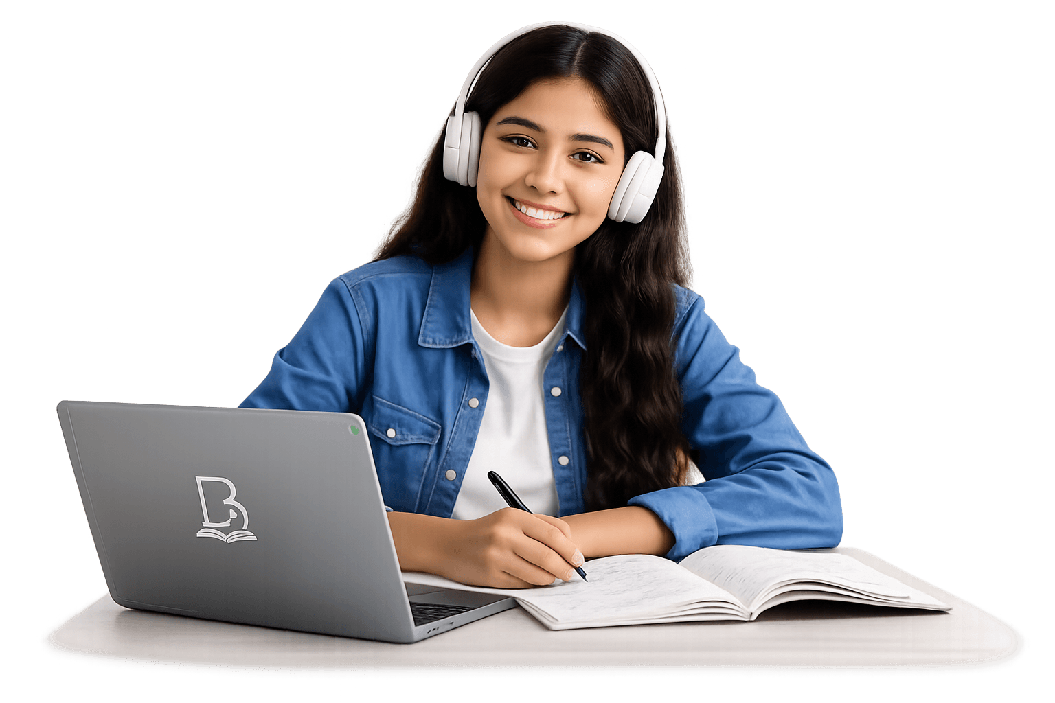 Student getting help from Bookvy support